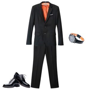 Boys Black Tuxedo by Juan Lu